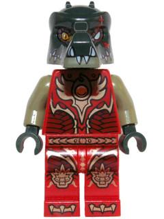 LEGO Minifigure-Cragger - Fire Chi-Legends of Chima-LOC103-Creative Brick Builders